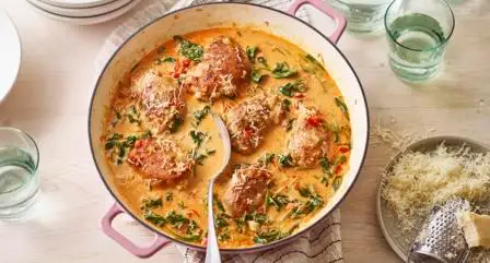 Tuscan chicken (BBC Food)