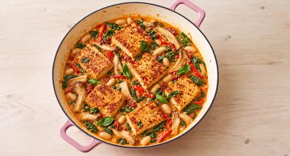Spinach Cream Skillet
