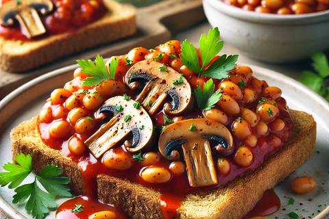 Anti-Inflammatory Beans on Toast