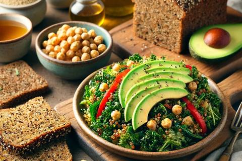 Avocado Quinoa Over Toast