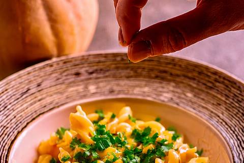 Butternut Squash Mac and Cheese