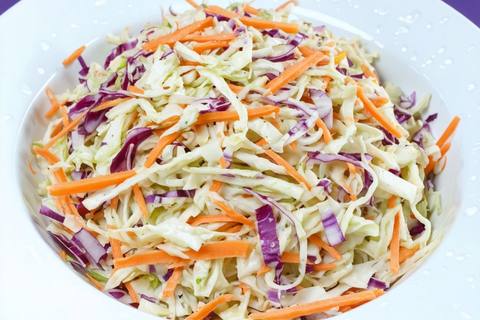 Creamy Vegan Picnic Coleslaw
