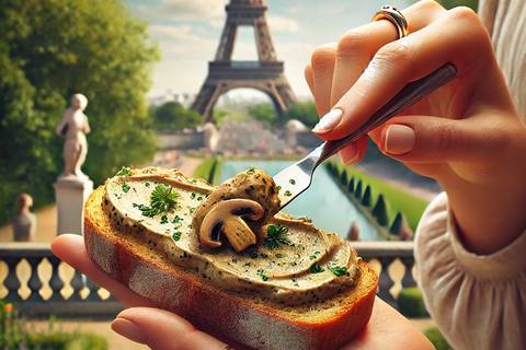 Curried Wild Mushroom Pâté