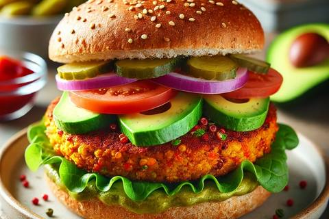 Easy Vegan Burgers