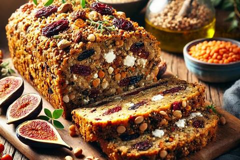 Feta-stuffed Cannellini Nut Roast