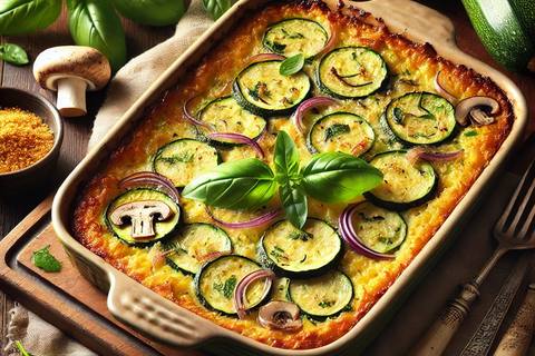 Fresh Market Zucchini Gratin