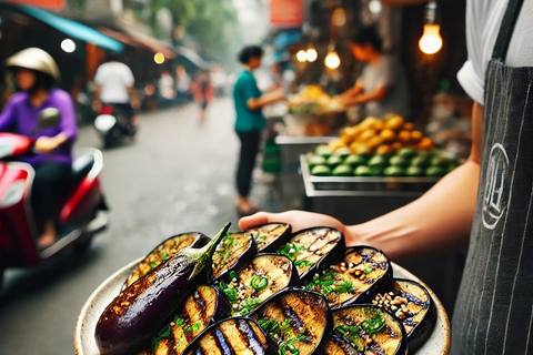 Grilled Eggplant Vietnamese Style