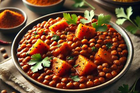 Lentil and Sweet Potato Curry