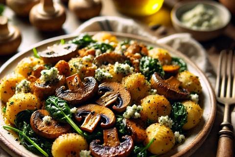 Roast Mushroom Gnocchi