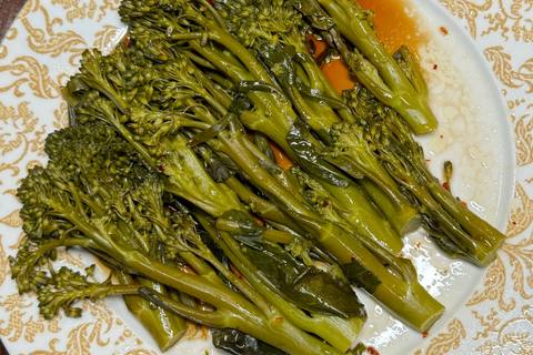 Sauteed Broccoli Rabe with Ponzu Sauce