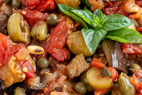Sicilian Aubergine Caponata