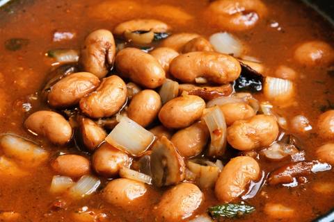 Smoky Vegan Frijoles Charros