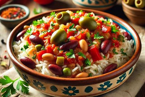 Spanish Rice & Beans