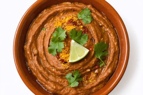 Spicy Vegan Refried Pinto Beans