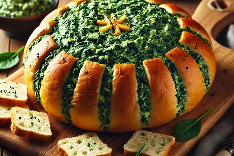 Spinach Cob Loaf
