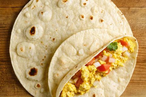 Tofu a la Mexicana Breakfast Tacos