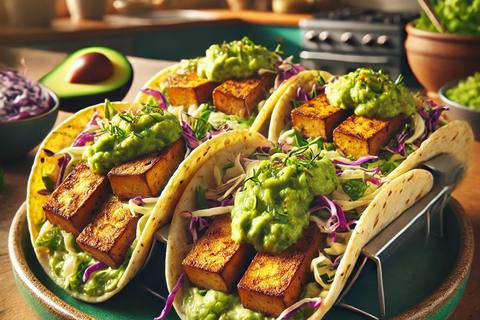 Tofu Coleslaw Tacos