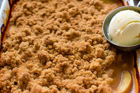 Vegan Apple Crumble