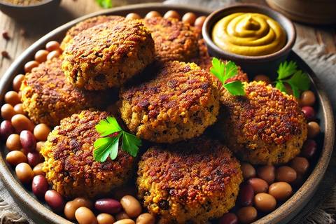 Vegane Buletten (Frikadellen)