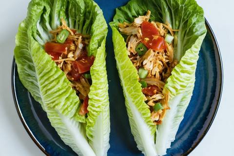 Zesty Jackfruit Wraps