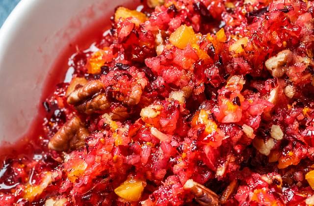 Cranberry Orange Pecan Relish