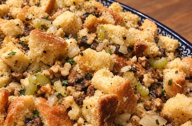 Sage Onion Bread Stuffing