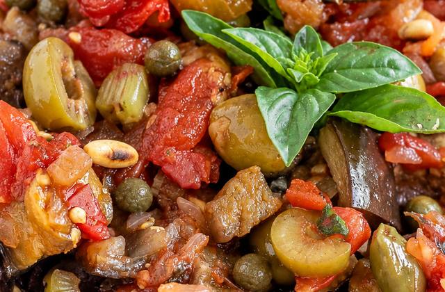 Sicilian Aubergine Caponata