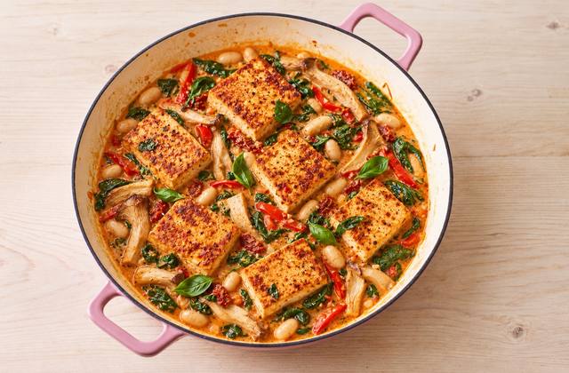 Spinach Cream Skillet