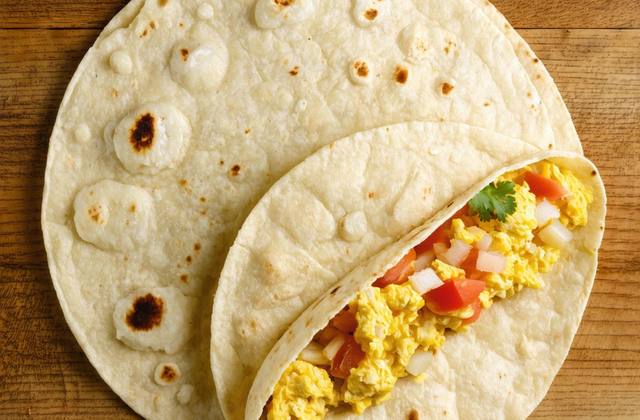 Tofu a la Mexicana Breakfast Tacos