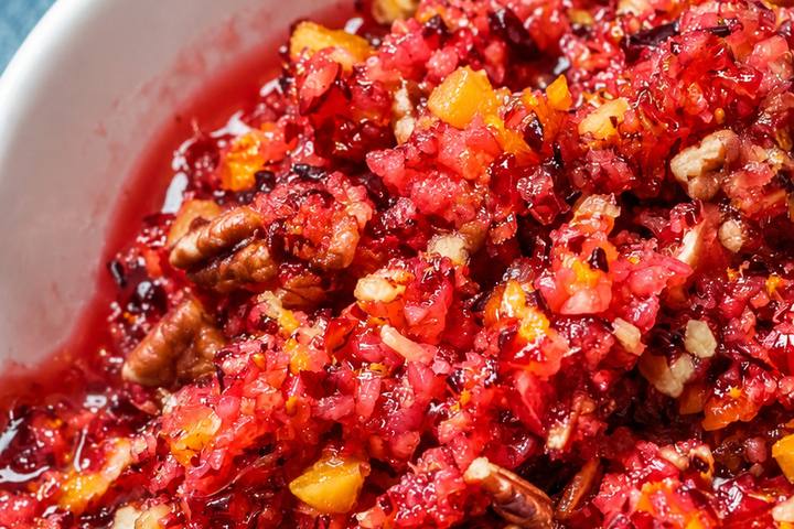 Cranberry Orange Pecan Relish