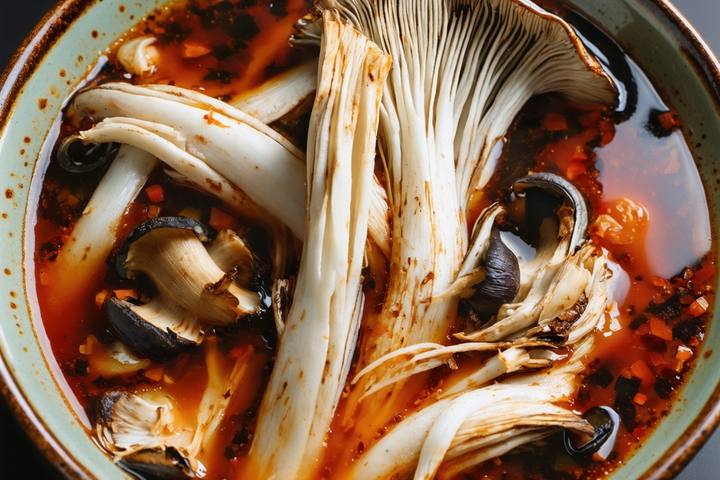 Exotic Mushroom Birria (Birria de Hongos Silvestres)