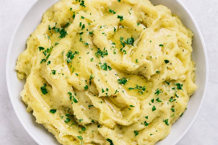 Garlic Herb Potato Mash