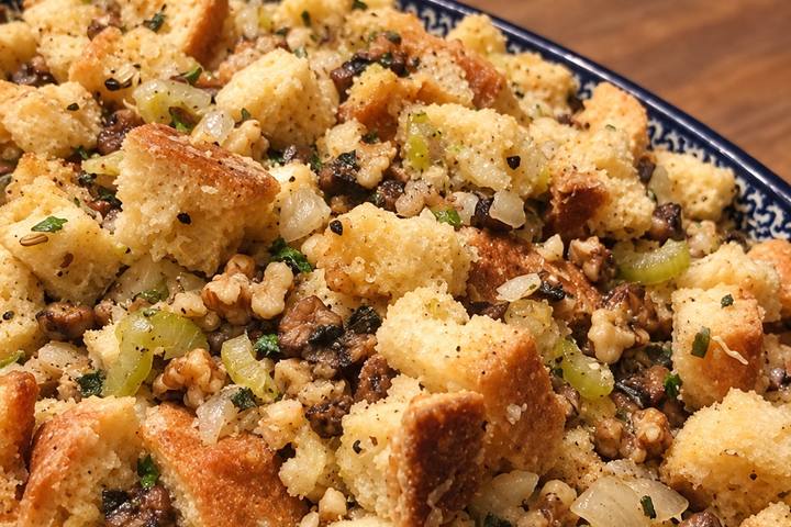 Sage Onion Bread Stuffing