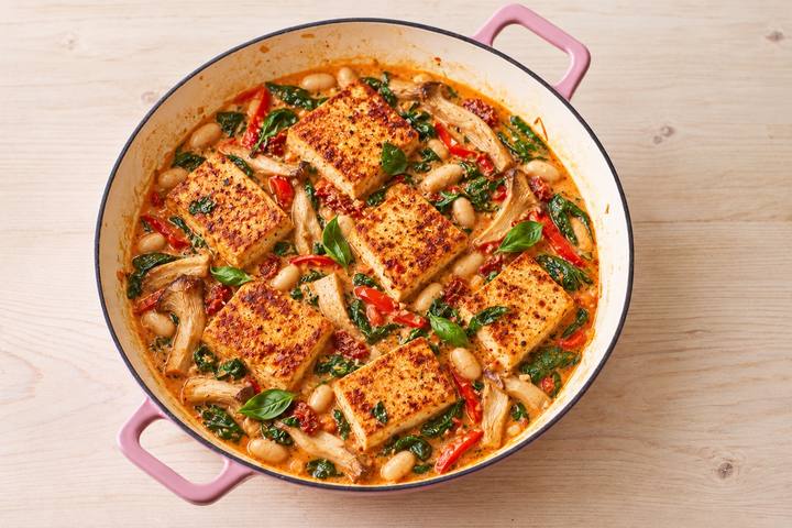 Spinach Cream Skillet
