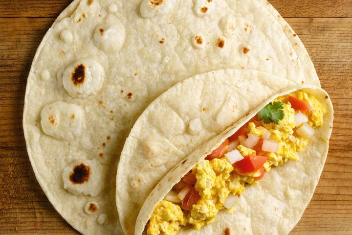 Tofu a la Mexicana Breakfast Tacos