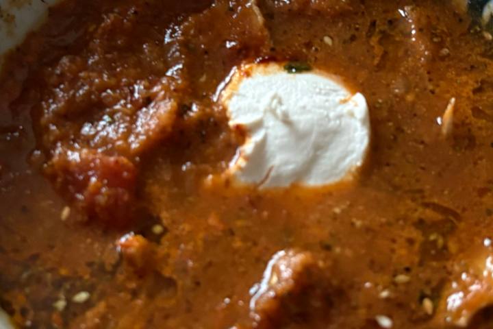 Tortilla Soup with Guajillo Chilli