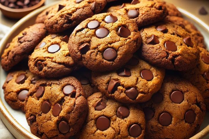 Vegan Chocolate Chip Cookies