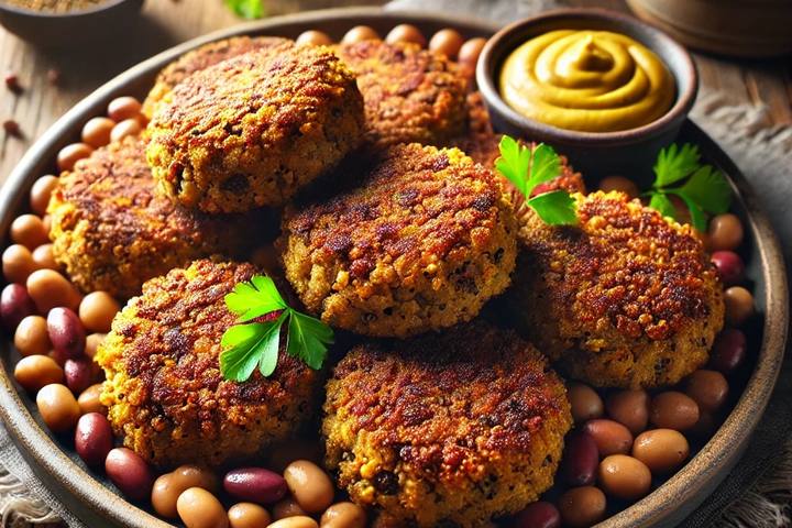 Vegane Buletten (Frikadellen)